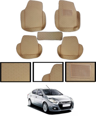 monolive Leatherite Tray Mat For  Renault Scala(Beige)