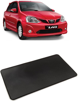 ARNEJA Rubber Standard Mat For  Toyota Etios Liva(Black)