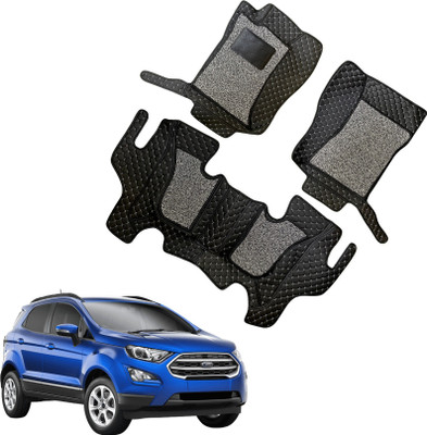 STYLE CHOICE Leatherite 7D Mat For  Ford Ecosport(Black)