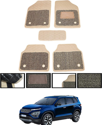 MATIES Leatherite 7D Mat For  Tata Safari(Beige)