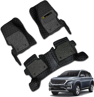 Mecarnic Leatherite 7D Mat For  MG Hector(Black)