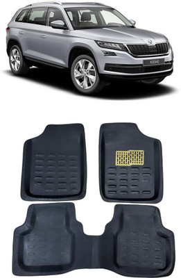 arneja trading company Polyutherine 3D Mat For  Skoda Kodiaq(Black)