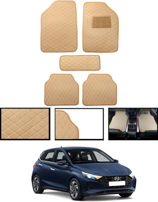 MATIES Leatherite Standard Mat For  Hyundai i20(Beige)