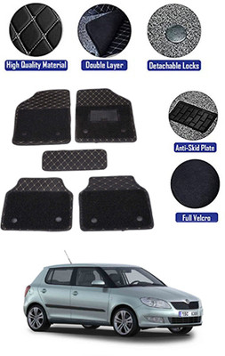 MATIES PVC 7D Mat For  Maruti Suzuki Fabia(Black)