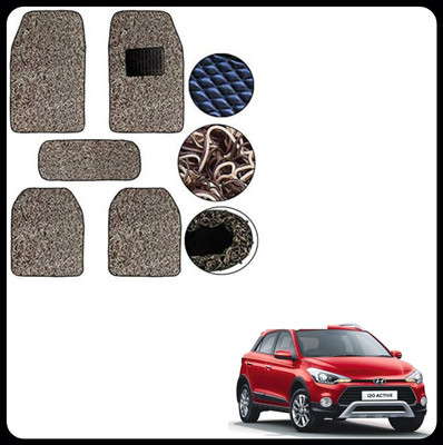SEMAPHORE PVC, Rubber Standard Mat For  Hyundai i10 Active(Beige, Brown)
