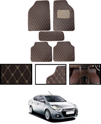 MATIES Leatherite Standard Mat For  Renault Scala(Brown)