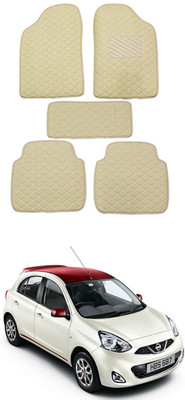 MATIES Leatherite Standard Mat For  Nissan Micra(Beige)