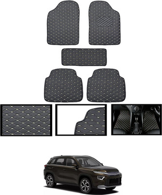 CCMM Leatherite Standard Mat For  Toyota Urban Cruiser Hyryder(Black)