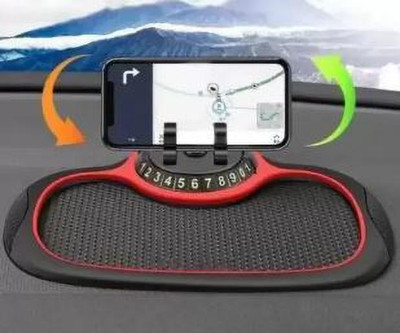 TECHGEAR Car Mobile Holder for Anti-slip(Anti Slip Mat For Car Non Slip Phone Pad For Car Mat Polish Multi Function)