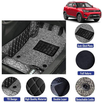 Ds enterprise Leatherite 7D Mat For  Mahindra XUV 300(Black)