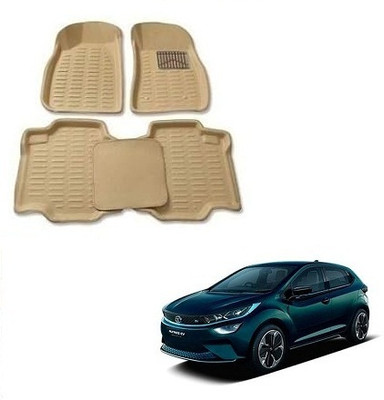 SLSHILPA Plastic 3D Mat For  Tata Altroz(Beige)
