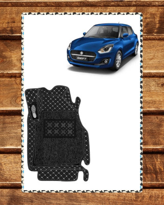 KUNTAIL A Leather 7D Mat For  Maruti Suzuki Swift(Black)