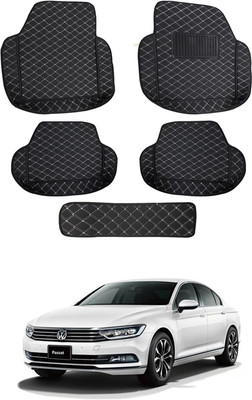 MATIES Leatherite 7D Mat For  Volkswagen Passat(Black)
