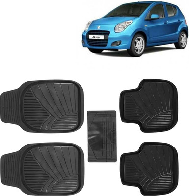 Kingsway PVC Tray Mat For  Maruti Suzuki A-Star(Black)