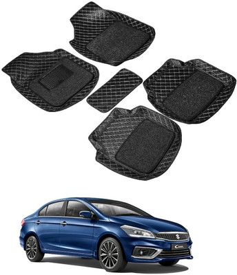 ARNEJA Leatherite 7D Mat For  Maruti Suzuki Ciaz(Black)
