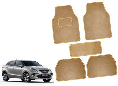 AUTO PEARL Polyester Standard Mat For  Toyota Glanza(Beige)
