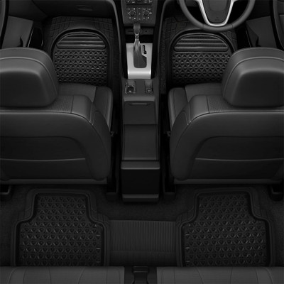 Continental PVC Tray Mat For  Universal For Car(Black)