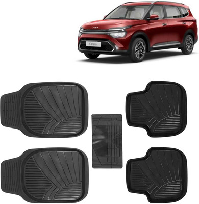 Kingsway PVC Tray Mat For  Kia Carens(Black)