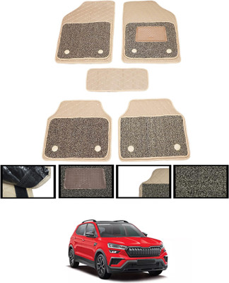 MSNP Leatherite 7D Mat For  Skoda Kushaq(Beige)