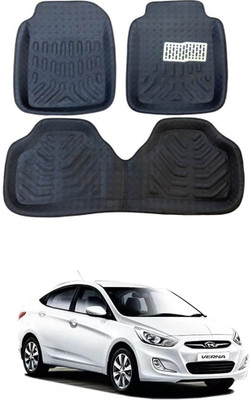 ARNEJA Polyutherine 3D Mat For  Hyundai Verna Fluidic(Black)