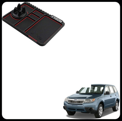 SEMAPHORE PVC, Silicone Standard Mat For  Chevrolet Forester(Black, Red)