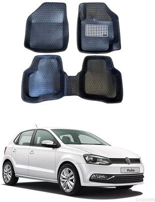 arneja trading company Polyutherine 5D Mat For  Volkswagen Polo(Black)