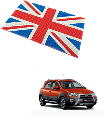 ARNEJA Rubber Standard Mat For  Toyota Etios Cross(Multicolor)