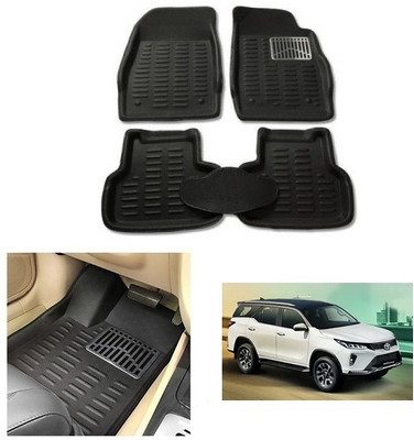 After cars PVC 3D Mat For  Toyota Fortuner(Black)