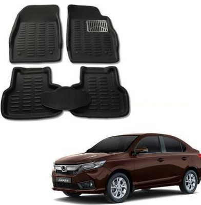ACE Plastic 3D Mat For  Honda Amaze(Black)