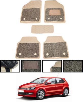MATIES Leatherite 7D Mat For  Volkswagen Polo GT(Beige)
