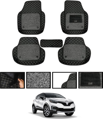 MSNP Leatherite 7D Mat For  Renault Captur(Black)