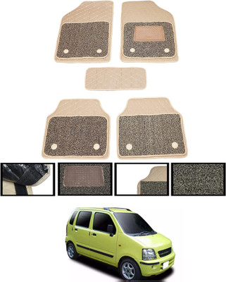 MATIES Leatherite 7D Mat For  Maruti Suzuki WagonR(Beige)