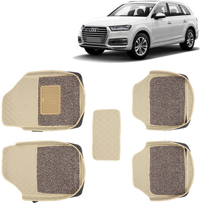 Kingsway Leatherite 7D Mat For  Audi Q7(Beige)