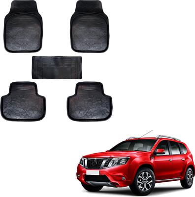 SS FOR YOUR SMART NEEDS Vinyl Standard Mat For  Nissan Terrano(Black)