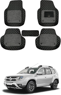 RKPSP Leatherite 7D Mat For  Renault Duster(Black)