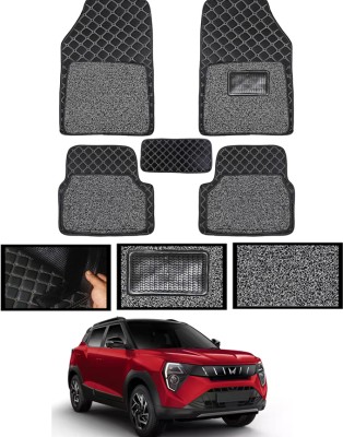 MATIES Leatherite 7D Mat For  Mahindra Universal For Car(Black)