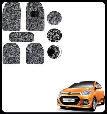 SEMAPHORE Rubber Standard Mat For  Hyundai Grand i10(Grey, Black)