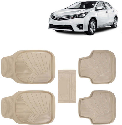 Kingsway PVC Tray Mat For  Toyota Corolla Altis(Beige)