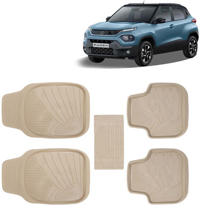 Kingsway PVC Tray Mat For  Tata Punch(Beige)