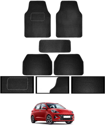 CCMM Fabric Standard Mat For  Hyundai Grand i10 Nios(Black)