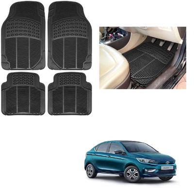 ROSHNEER ENTERPRISES Rubber Standard Mat For  Tata Tigor EV(Black)