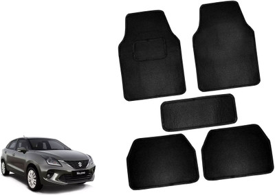 AUTO PEARL Polyester Standard Mat For  Maruti Baleno(Black)