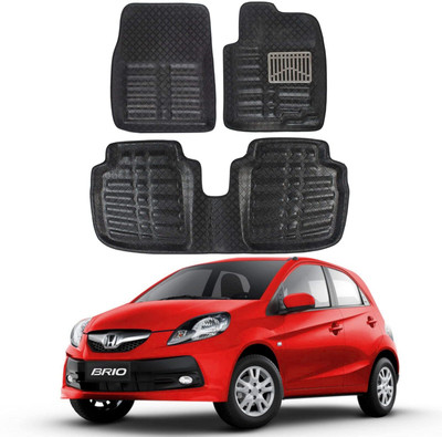 Ds enterprise PVC 5D Mat For  Honda Brio(Black)