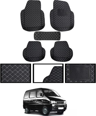 MSNP Leatherite Standard Mat For  Maruti Suzuki Versa(Black)