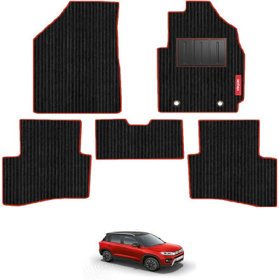 elegant Polypropylene Standard Mat For  Maruti Vitara(Black, Red)
