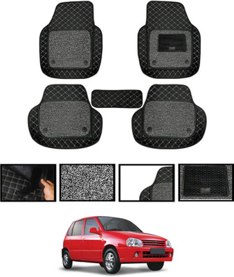 AYW Leatherite 7D Mat For  Maruti Suzuki Zen(Black)