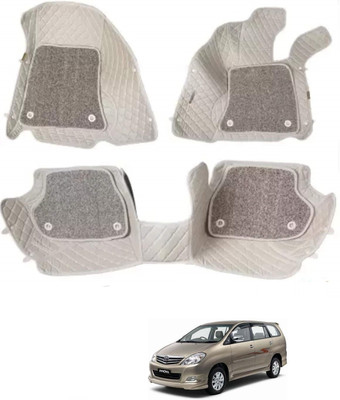 arneja trading company Leatherite 7D Mat For  Toyota Innova(Beige)