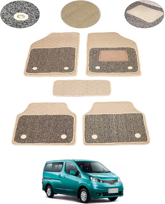 MSNP Leatherite 7D Mat For  Nissan Evalia(Beige)