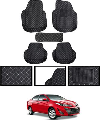 MSNP Leatherite Standard Mat For  Toyota Yaris(Black)