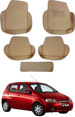AYW Leatherite 7D Mat For  Chevrolet Aveo U VA(Beige)